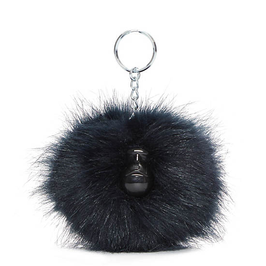 Akcesoria Kipling Pompom Monkey Keychain Granatowe | PL 1257GS